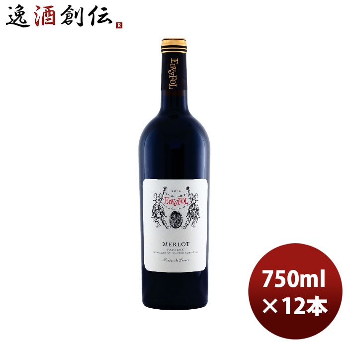 赤ワイン フランス エンヴィフォル メルロー 赤 750ml × 2ケース / 12本 お酒 お酒 父の日 のし・ギフト対応不可|逸酒創伝 店