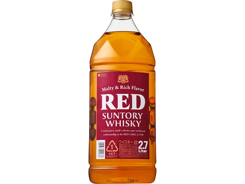 ウイスキー サントリー（大）レッド PET 2.7L 6本 １ケース 2700ml 2.7l ギフト 父親 誕生日 プレゼント 新生活 入学祝い 卒業祝い 就職祝い 進学祝い