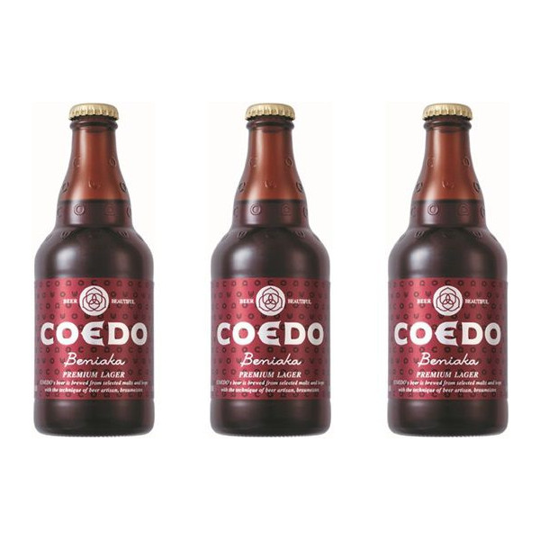 楽天市場 Coedo 埼玉県 川越市 コエドビール 紅赤 瓶 333ml 3本 ギフト 父親 誕生日 プレゼント 逸酒創伝 楽天市場店