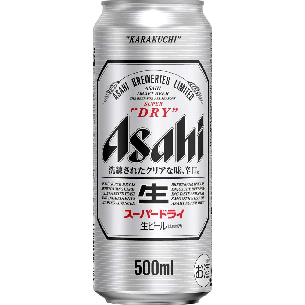 【楽天市場】アサヒ スーパードライ 500ml 24本 (1ケース)本州送料無料 四国は+200円、九州・北海道は+500円、沖縄は+3000