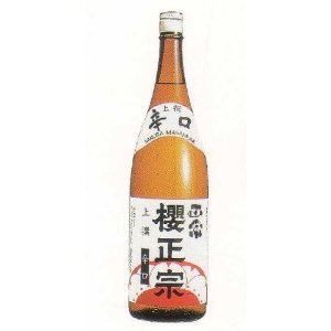 上撰 櫻正宗 辛口 1800ml 1.8L 6本 お酒 父の日 お中元 夏ギフト 暑中見舞い｜逸酒創伝　店