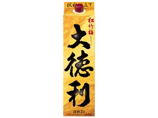松竹梅 大徳利 パック ＮＥＷ 2000ml 2L 6本 お酒 新生活 入学祝い 卒業祝い 就職祝い 進学祝い