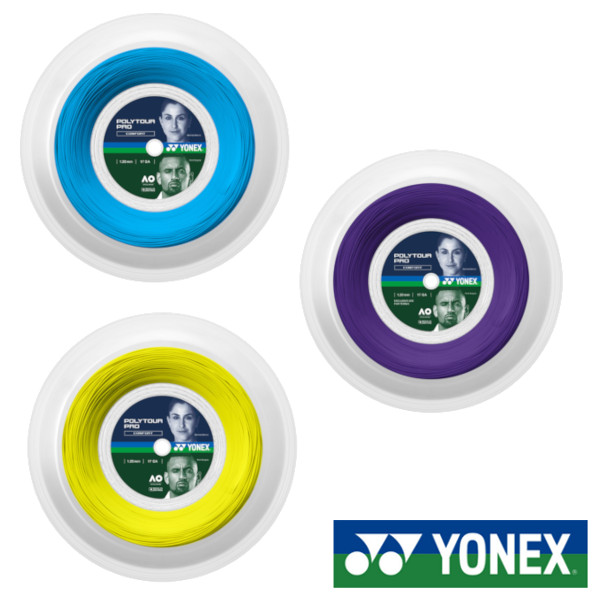《送料無料》《新色》2026年4月上旬発売　YONEX　硬式ストリング　ロールガット　ポリツアープロ　120　POLYTOUR PRO 120　PTP120R2　ヨネックス｜テニスラケットショップのIS