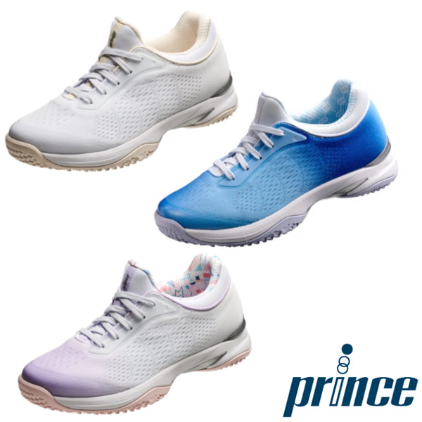 《送料無料》《新色》2026年3月上旬発売　prince　ビーナスマッシュ CG　DPSVC1　VENUSMASH CG　LADIES' プリンス　テニスシューズ　クレー・砂入り人工芝コート用　レディース