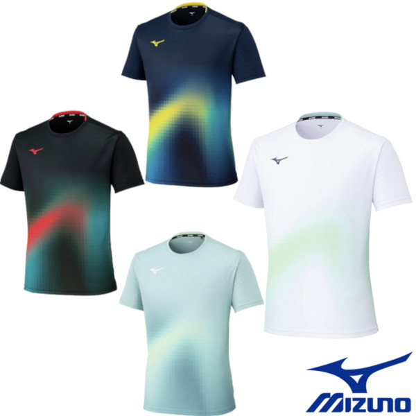《送料無料》MIZUNO　ユニセックス　ゲームシャツ　62JAC001　ミズノ　テニス　バドミントン　ウェア