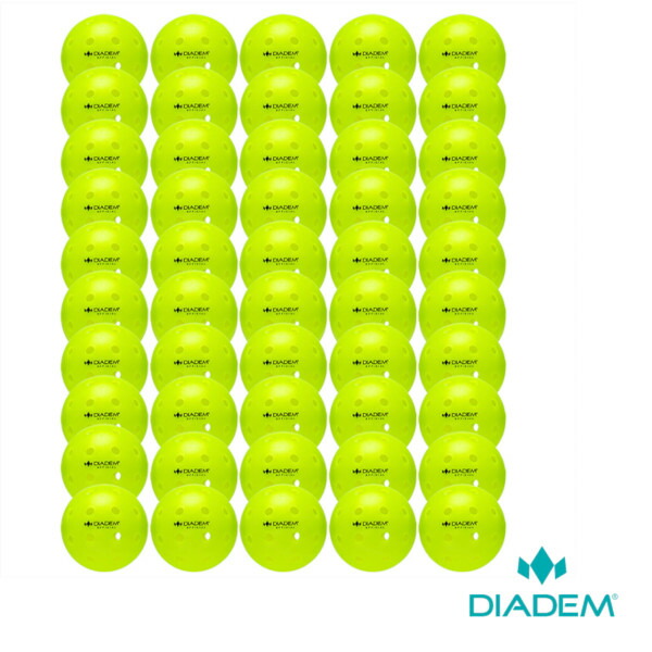 《送料無料》DIADEM　ピックルボール　パワーピックルボール ボール 50個入　TPB004 　ダイアデム