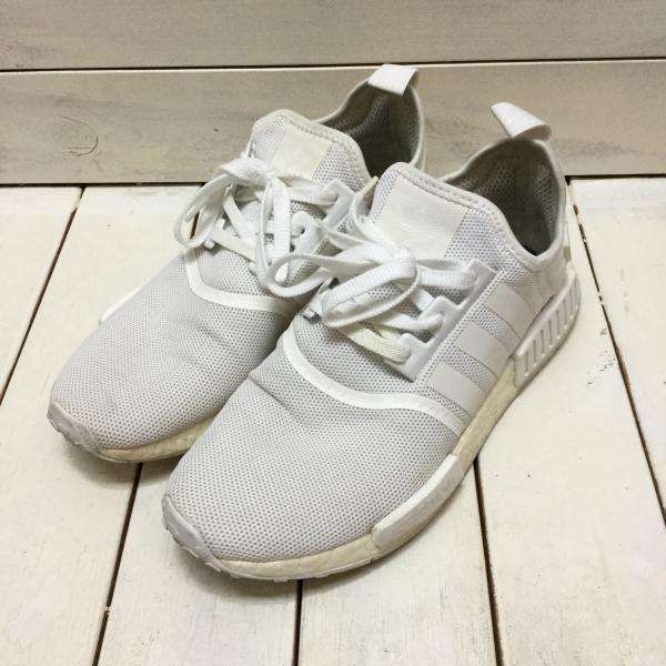 Adidas アディダス スニーカー スニーカー Sneakers Nmd R1 Triple White Ba7245 Used 古着 中古 Todisso Com