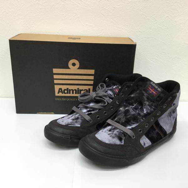 Admiral アドミラル スニーカー スニーカー Sneakers スニーカー ハイカット ベロア タグ付 Used 古着 中古 Kiev24 Com