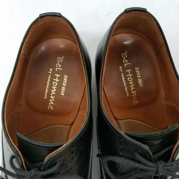 Scotch Grain スコッチグレイン 革靴 革靴 Leather Shoes F 756 ベルオム 大理石 ワンピースシューズ 開放しマイクロチップ 革靴 Used 古着 中古 Ritzattorneys Com