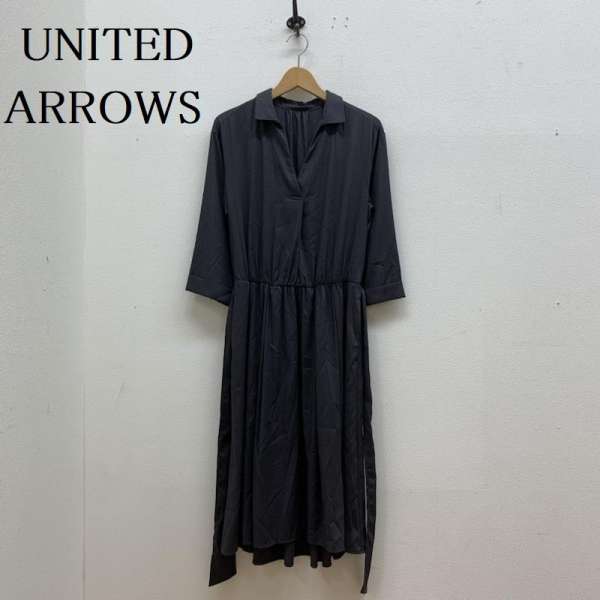 United Arrows ユナイテッドアローズ ロングスカート ワンピース One Piece Long Skirt Kf スキッパー リボン ワンピース Used 古着 中古 Hazelwoodconst Com