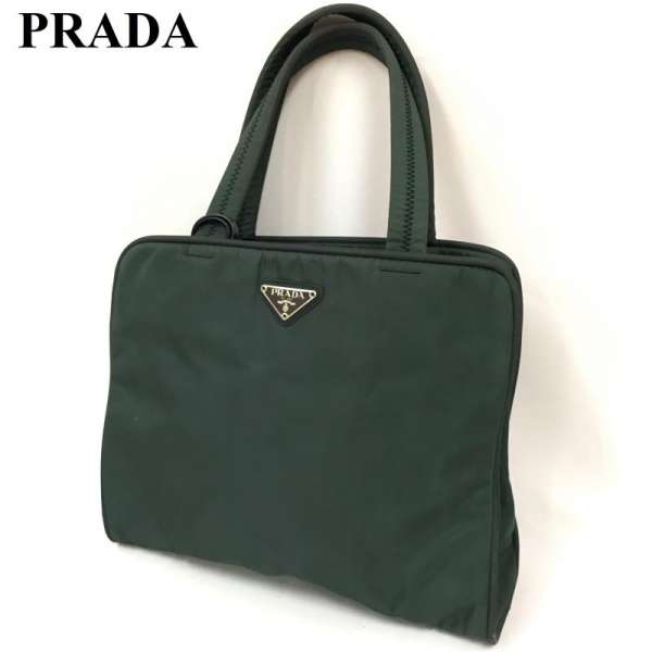 PRADA プラダ テスート ナイロン バッグ 鍵付き-