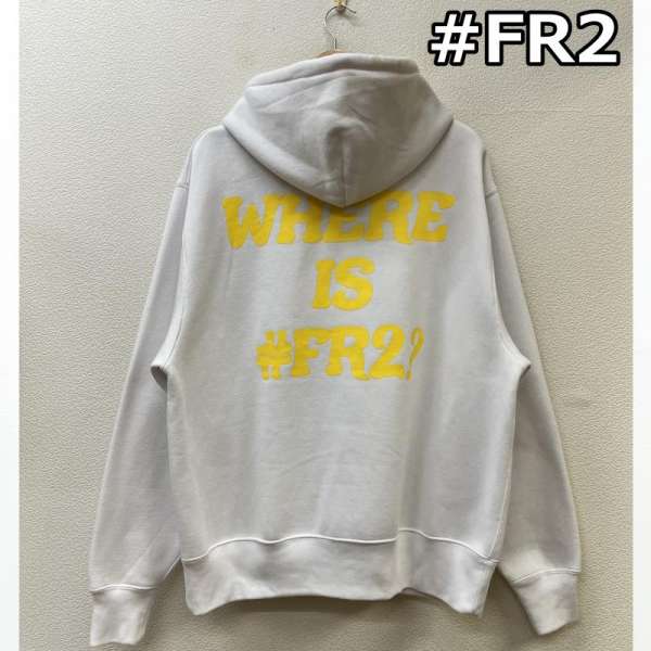 VANQUISH - FR2 DOKO？ Where is a bitch Hoodieの+