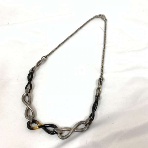 【80s】シルバー チェーン ブレスレット 古着 ビンテージ アクセサリー シルバーブレスレット チェーンブレスレット ITALY silver 925
