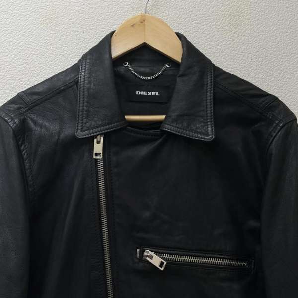 DIESEL ディーゼル レザージャケット ジャケット、上着 Jacket 牛革