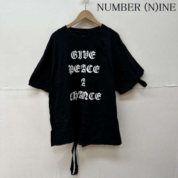 【楽天市場】NUMBER (N)INE ナンバーナイン 半袖 Tシャツ T Shirt 復刻 04aw Give ギブ期 反戦メッセージ