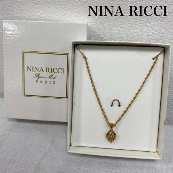 遺産整理　生前整理　ネックレス(NINA RICCIを含む)、他まとめ売り 遺品生前整理アクセサリーまとめ売ニナリッチ、ネックレス