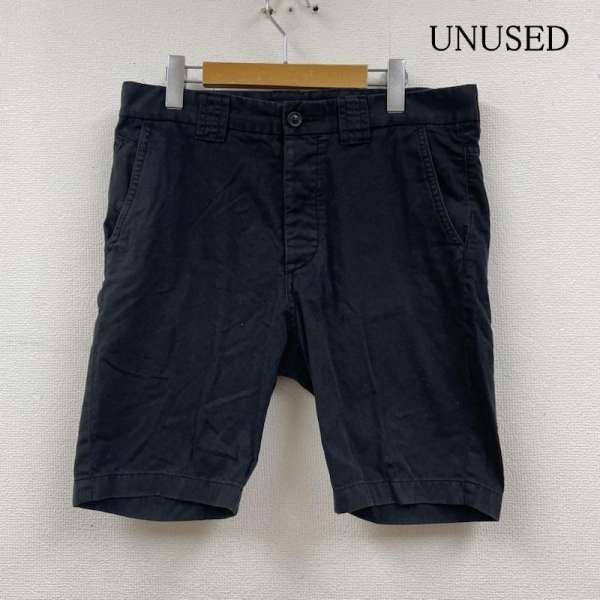 アンユーズド　ハーフパンツ　レーヨン　UNUSED UNUSED(アンユーズド) ハーフパンツ ブラック サイズ 2｜【公式