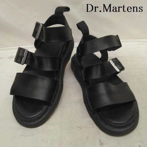 本日発送！！23cm UK4 ドクターマーチン グリフォン パテント サンダル Dr.Martens /ドクターマーチン GRYPHON STRAP SANDAL/グリフォン