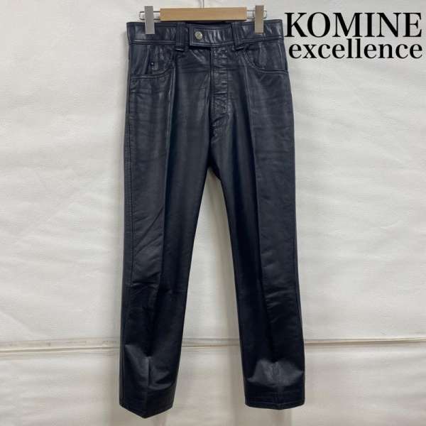SCHOTT、ショット、レザーパンツ 28inch Schott N.Y.C 大きいサイズ ショット ブーツカット レザーパンツ