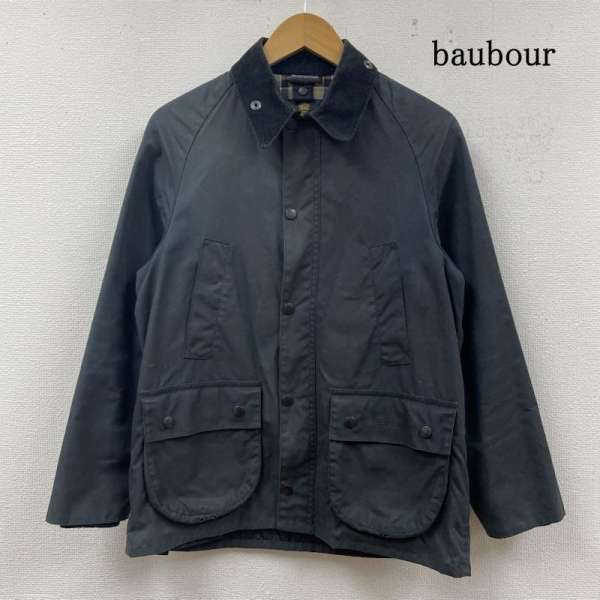 00s バブアー 3ワラント 無地 立襟 ダブルジップ オイルド jk 古着 レディース 古着 英国製 Barbour 3ワラント 「BEADNELL