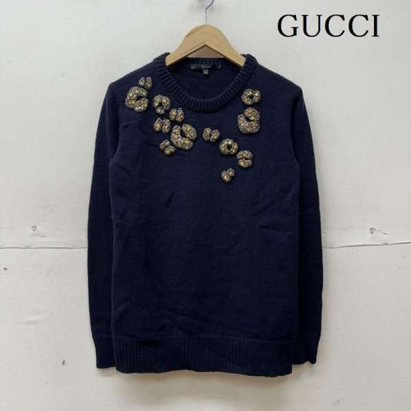 楽天市場】GUCCI(グッチ) サイズ:M GG装飾 クルーネックカシミヤ