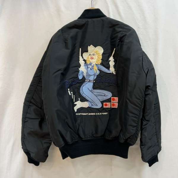 楽天市場】AVIREX(アヴィレックス) USA製 MA-1 D-TK 9056 MIL-J