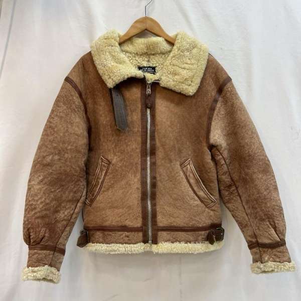 美品/希少✨AVIREX ムートンジャケット　B-3 茶　羊革　ペイント　38 楽天市場】【中古】AVIREX アヴィレックス B-3 YANKEE GAL