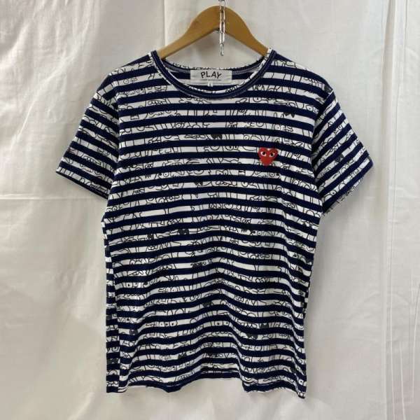 コムデギャルソンガール ディズニー プリント Tシャツ カットソー M ホワイト コムデギャルソンガール ディズニー プリント Tシャツ