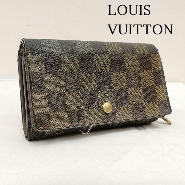 楽天市場】LOUIS VUITTON ルイ ヴィトン ダミエ ポルト モネ