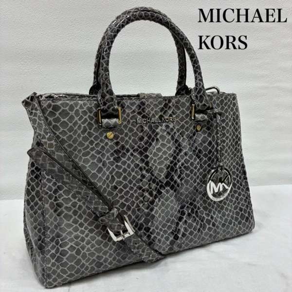 楽天市場】【バッグ】MICHAEL KORS マイケル コース パイソン
