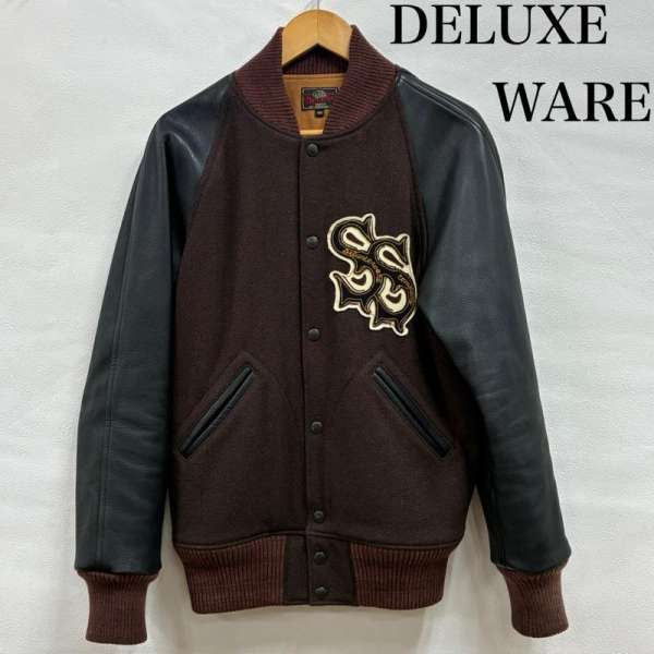 ジャケット・アウター Richardson Olympia le tan Stadium Jacket Richardson Olympia le tan スタジャン（100%正規品 Richardson