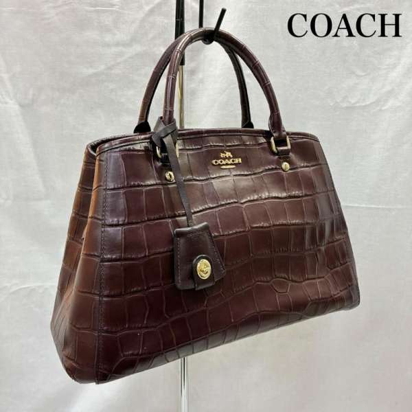 美品　コーチ　スモールマーゴット　ショルダー×ハンドバッグ2way 　PVC 美品 コーチ スモールマーゴット ショルダー×ハンドバッグ2way PVC