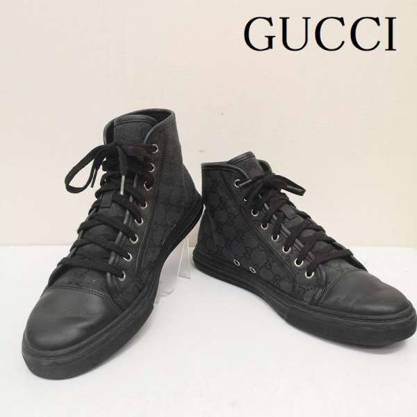 楽天市場】GUCCI 【グッチ】 451621 ハイカットスニーカー トラ