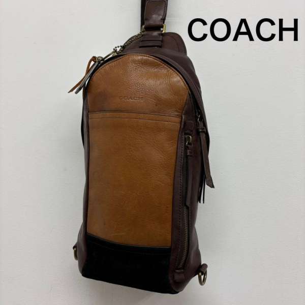 楽天市場】コーチ 【COACH】レザー ボディバッグ マルチカラー
