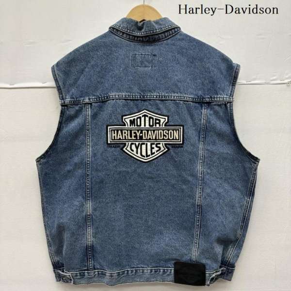 Harley-Davidson ハーレーダビッドソン　デニムベスト 10141891-1.jpg