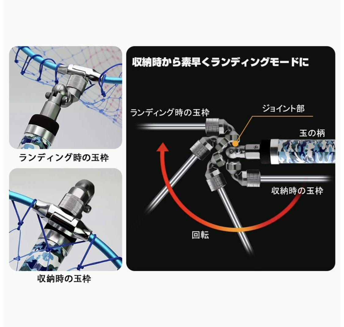 73 以上節約 ウナリツ Unritwi タモジョイント ランディングネット グレー ジョイント タモ 片手で折り 折りたたみ式 ロック機能付き アルミ製 Toyama Nozai Co Jp