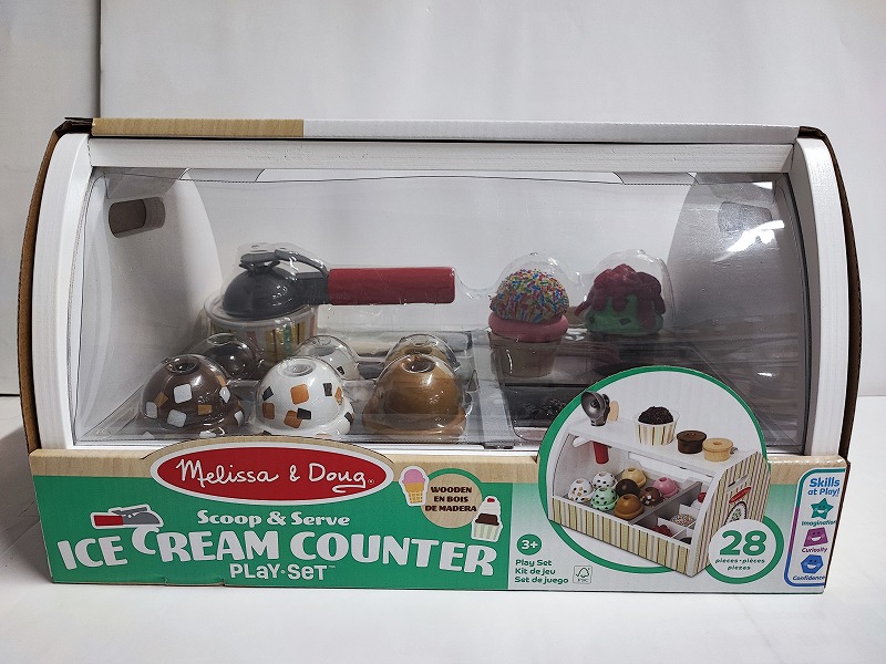 アイスクリーム屋さんセット　 メリッサ&ダグ　Melissa & Doug