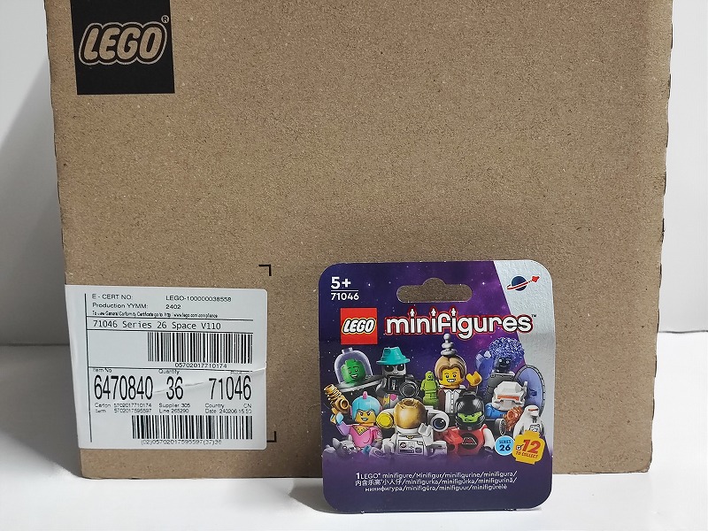 カートン売りわたす LEGO レゴ 71046   レゴ  ミニ図形 つづき物26 ＜全ての存在＞ １カートン（１BOX）３６個入り口・入口