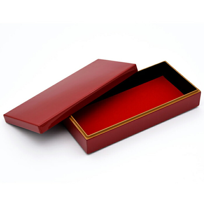 長手箱 IRO-IRO 紺/深紅 漆ペンキ塗り 宝飾品入れもの