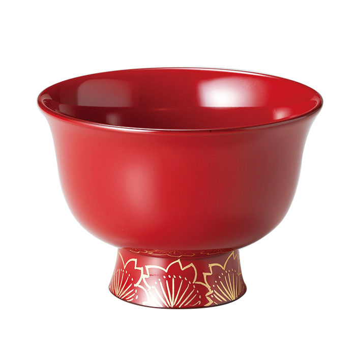 楽天市場】日本の漆器 最高級 春秋蒔絵付椀 （内金箔） 1組