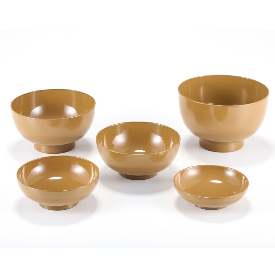 応量器 5つ組（応量椀/入れ子椀）漆塗りお椀セット (入子の汁椀/蓋付き