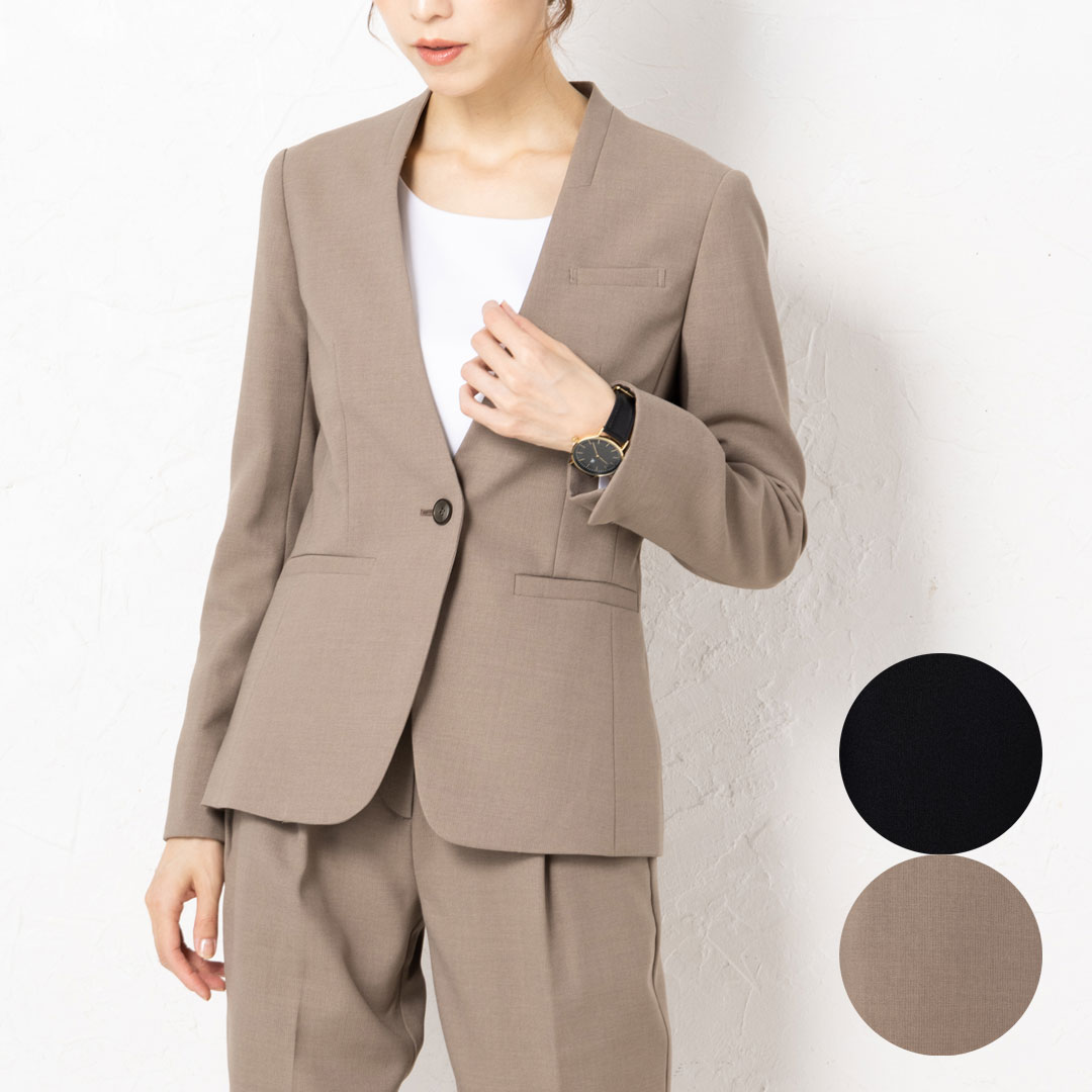 上衣 否色つや レディース 事務服 執務室 ユニフォーム 春 秋 冬 秋冬 伸ばすこと TioTio 耐久性 かっこいい ウォッシャブル 動き分かりやすい 2024AW