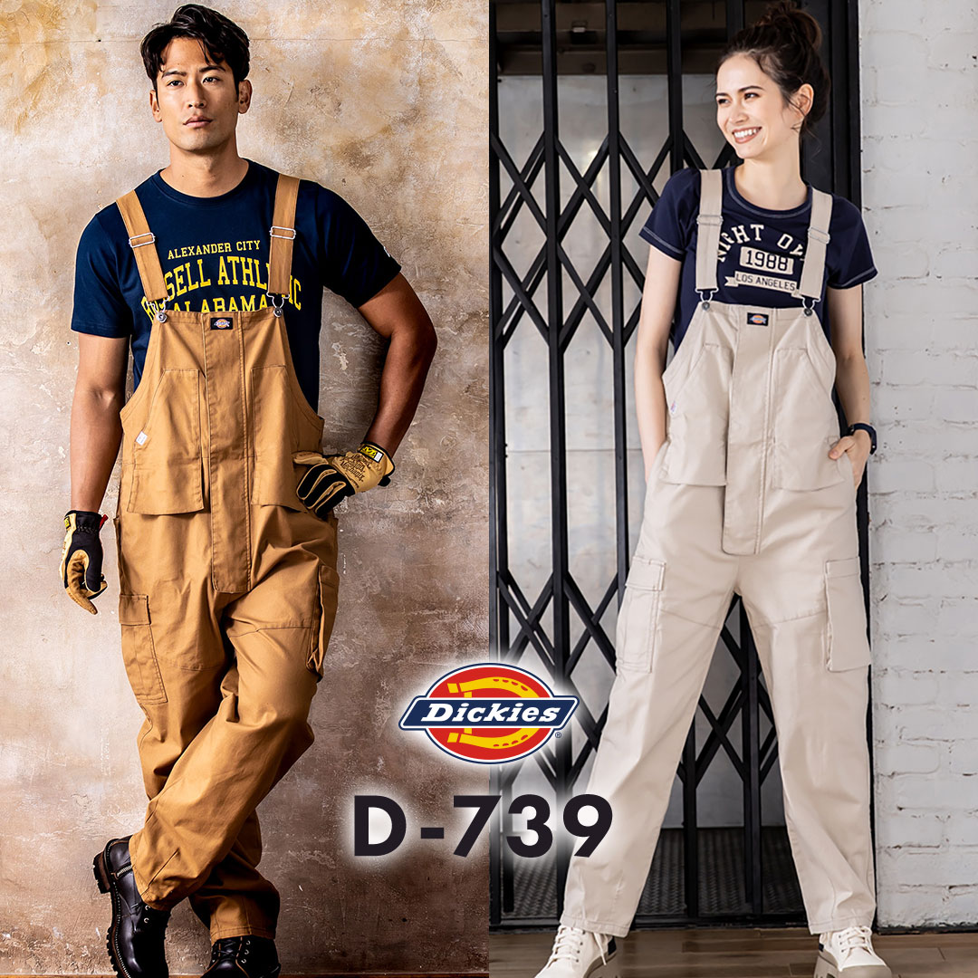 楽天市場】Dickies ディッキーズ D736 つなぎ 長袖 ストレッチ