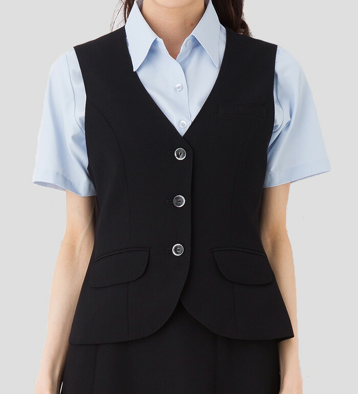 おもてなしに、このきちんと感! 美シルエットS字ラインベスト 事務服 企業制服 オフィスユニフォーム リクルートスーツ 通勤 入学式 卒業式にもおすすめ! 通販 制服 おしゃれ フォーマル 仕事用|衣・職・自由 ~作業服・事務服~