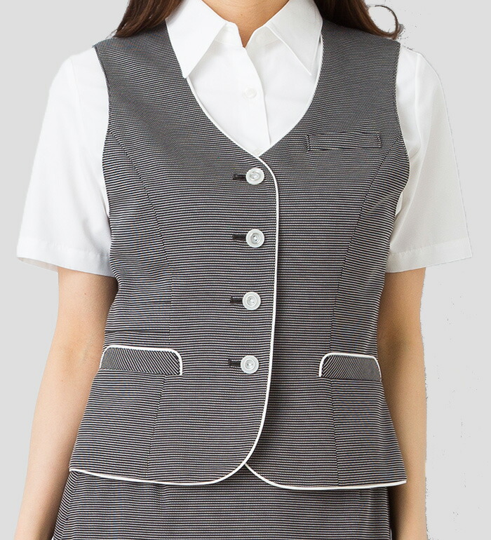 涼しいを実感できるベスト 事務服 オフィス制服 YAGI UNILADY 2018SS｜衣・職・自由 ～作業服・事務服～
