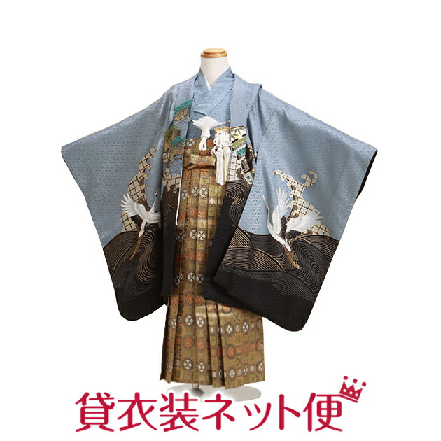 楽天市場】七五三 男の子 5歳 お着付けラクラク！ 753 レンタル 羽織袴