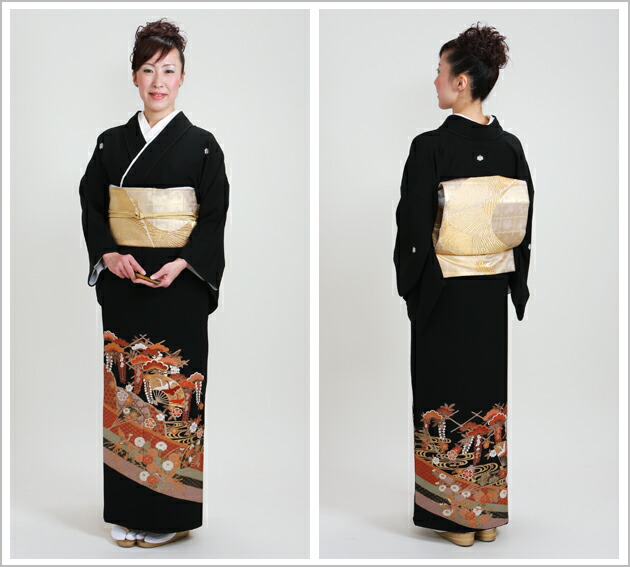 とっておきし福袋 留袖 レンタル １５０cm １６３cm位 ７号 １３号位 貸衣装 黒留袖 留め袖レンタル 黒留め袖 結婚式 着物レンタル 留袖 レンタル 黒留袖 フルセット レンタル 留袖 レンタル Nt 872 留袖 レンタル 正絹 黒留袖レンタル 留袖レンタル 結婚式 高級品