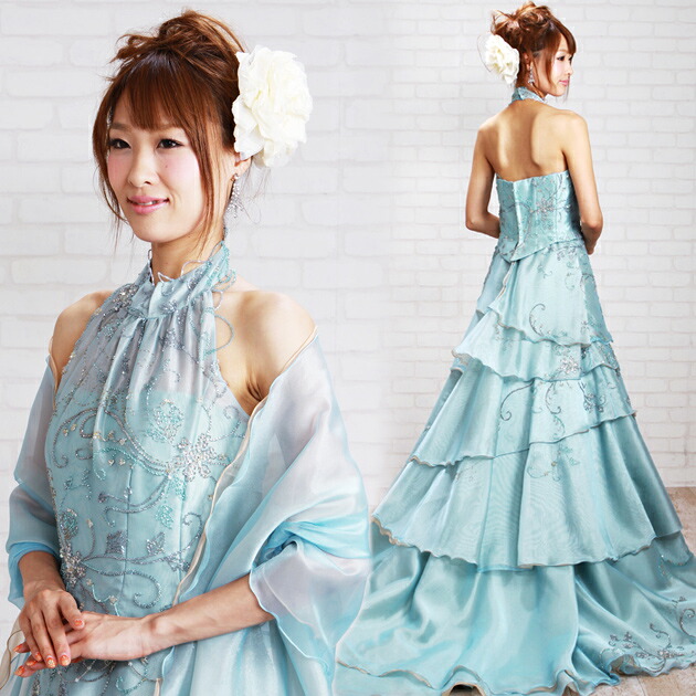 【色合いお召しもの 賃借，9号】色合いお召しもの 賃借【A生産ライン/青色】色合いお召しもの 外国で挙式 外国で御芽出度 リモ婚 長閑やか 安上がり 7413 SA150 【往復貨物輸送無料】【賃借】