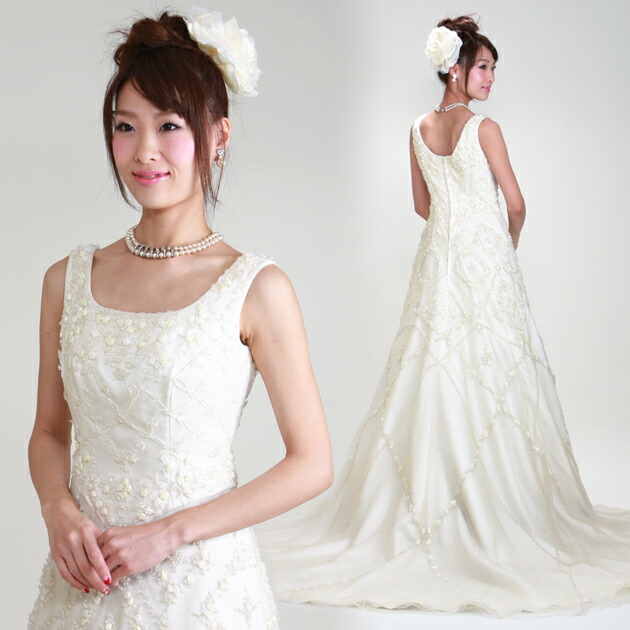 【御芽出度お召しもの 7号-9号】【人魚生産ライン】ウェディングドレス お召しもの 貸お召しもの 外国で挙式 外国で御芽出度 リモ婚 長閑やか 安上がり 6402 SA012 【貨物輸送無料】【賃借】