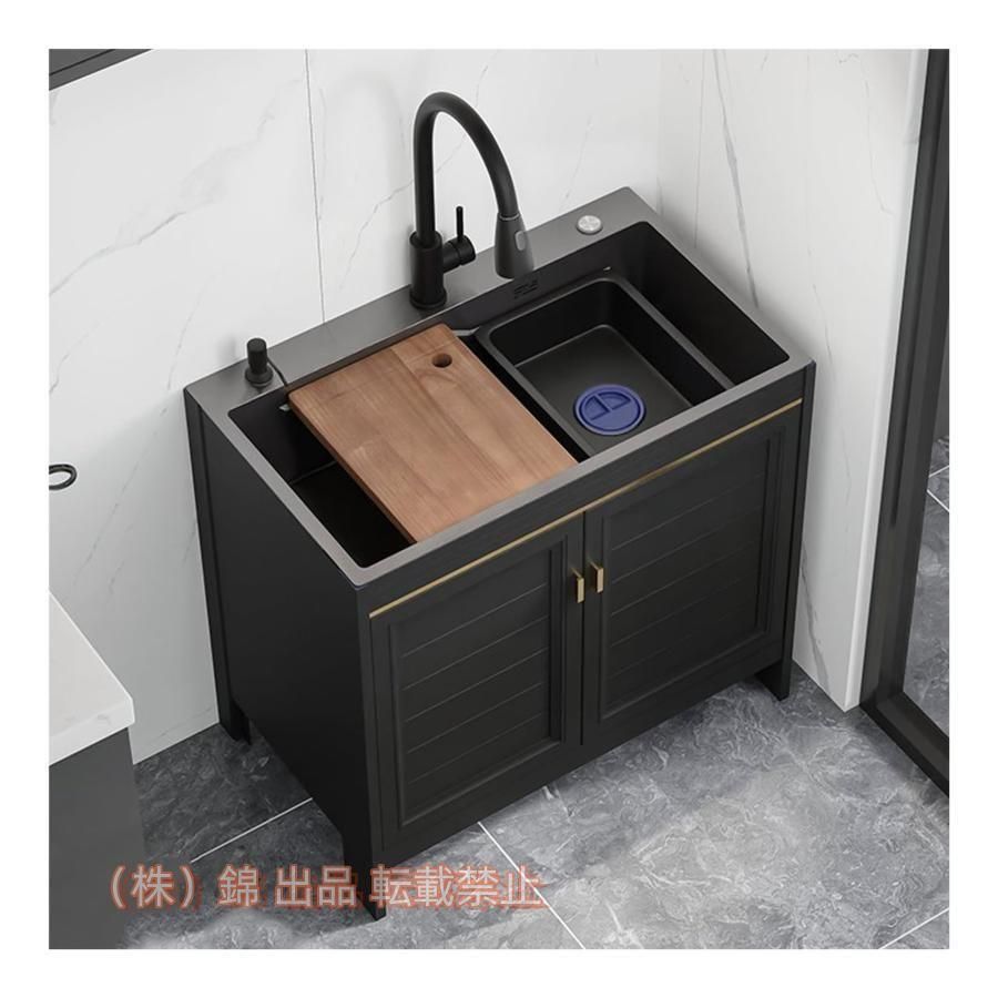 継続期間制限事項2000円クーポン券 露天 露天 ステンレス鋼 御役目用 シンク 黒流し台 苑地シンク キッチンシンクキャビネット付き添い人 シングルどんぶり鉢流し台 分かりやすい  身寄り用 納める助けになる 持っていく助けになる